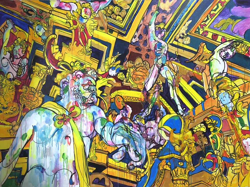 jin gang | 布面油画