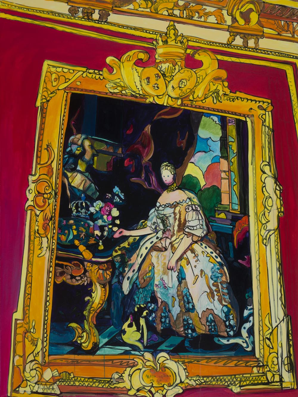 PALACE - LADY | 西洋宫--画中人